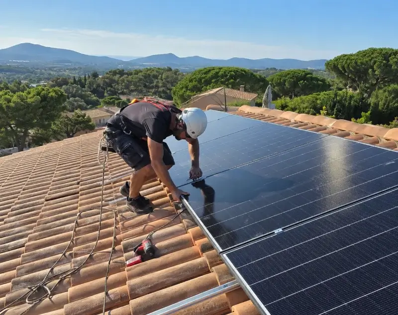Installateur panneaux solaires Lorgues — pose photovoltaïque sur toiture